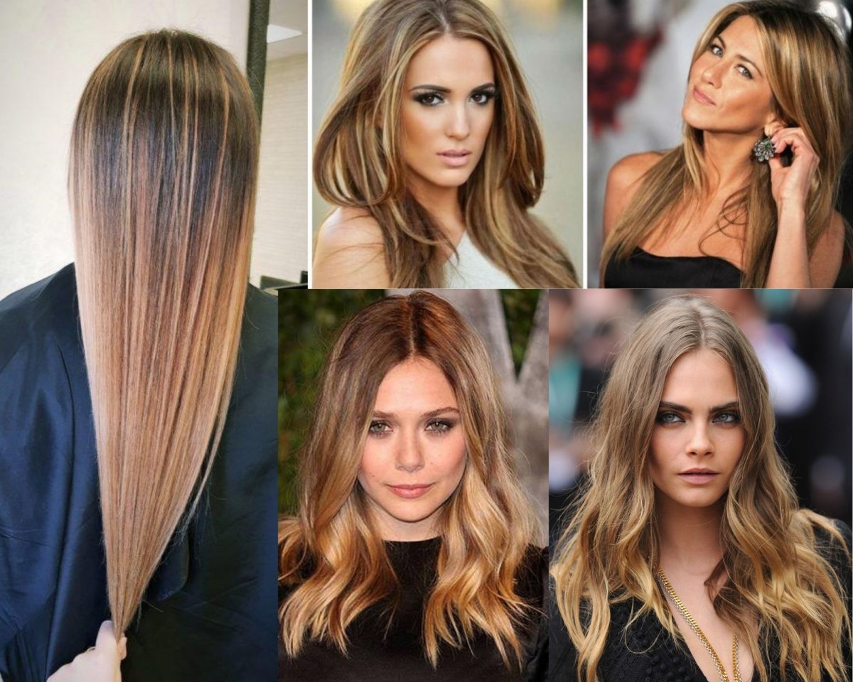 Калифорнийское мелирование волос