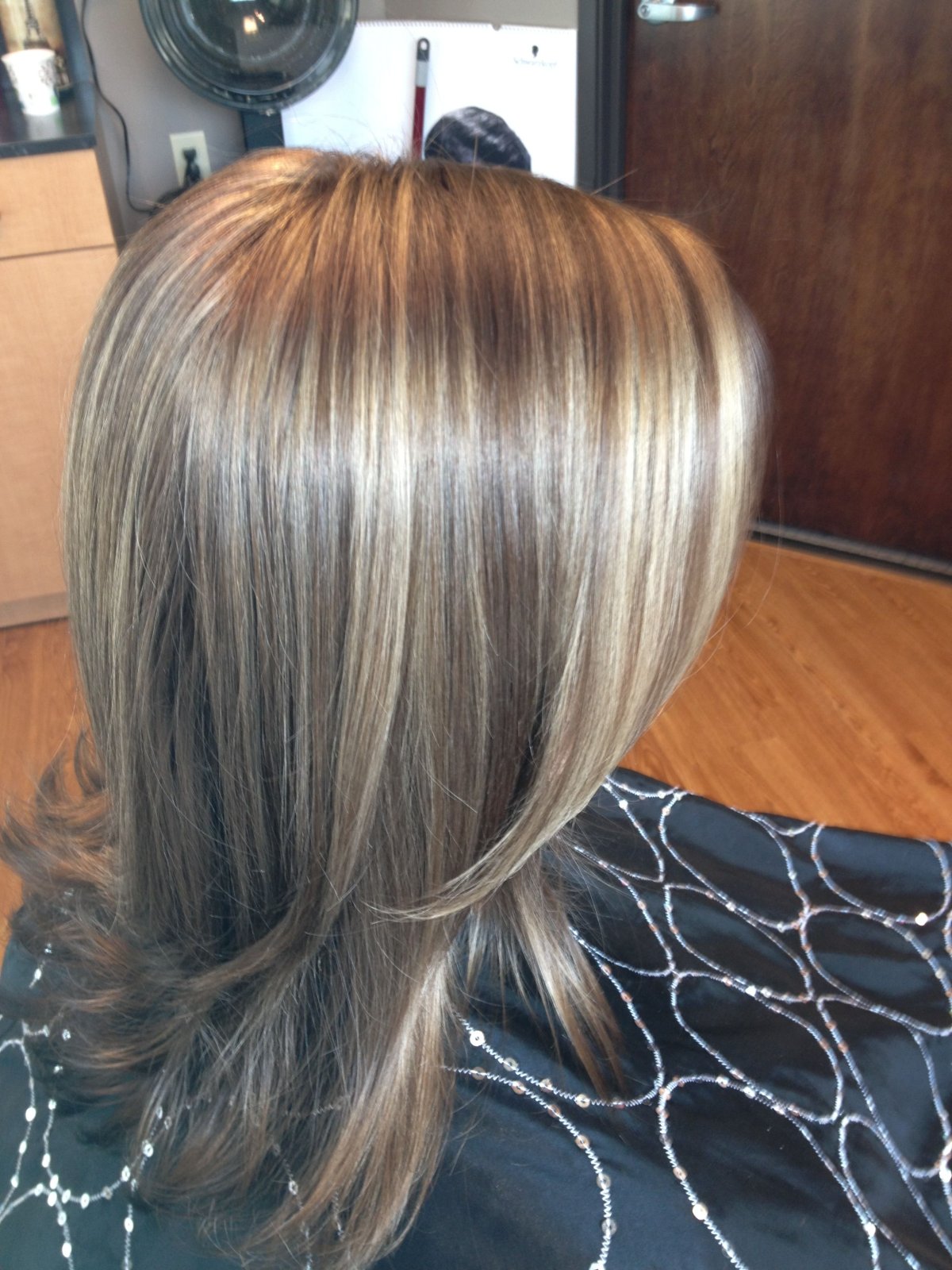 Мелирование с тонированием