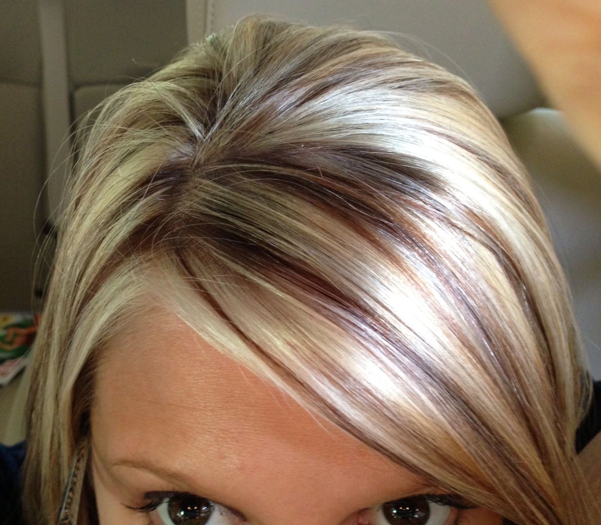 Вуальное мелирование