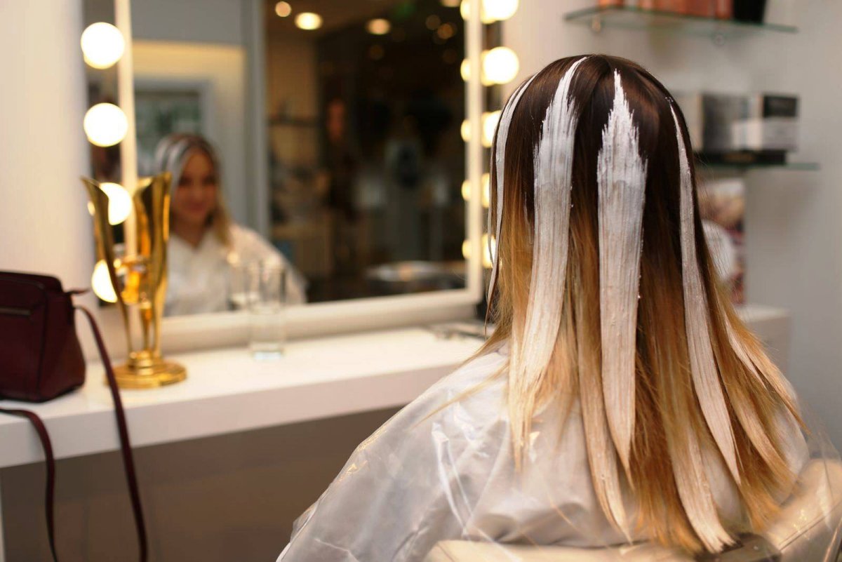 Шатуш окрашивание волос техника