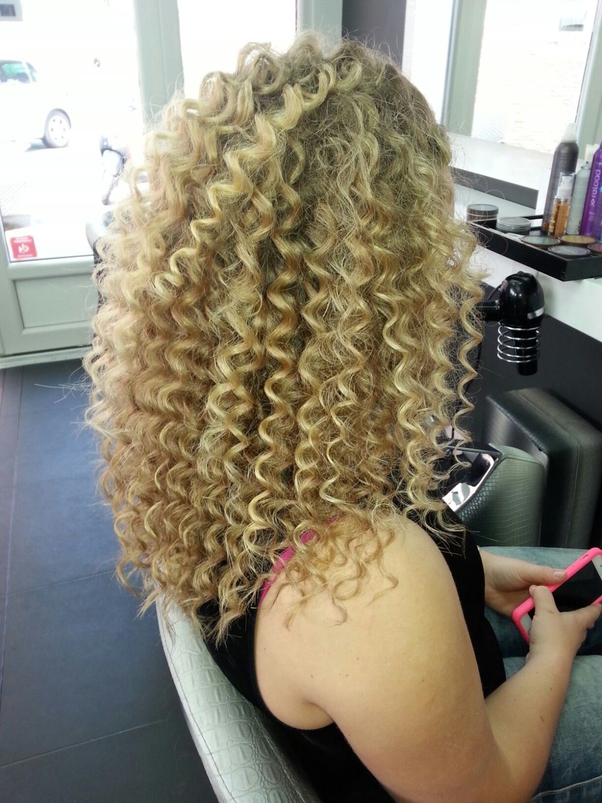 Вертикальная химия волос