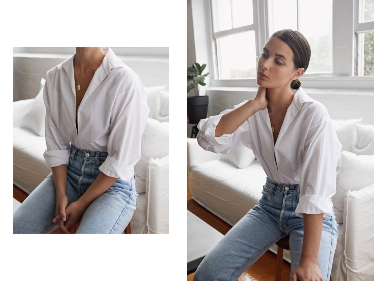 Девушка в милой рубашке