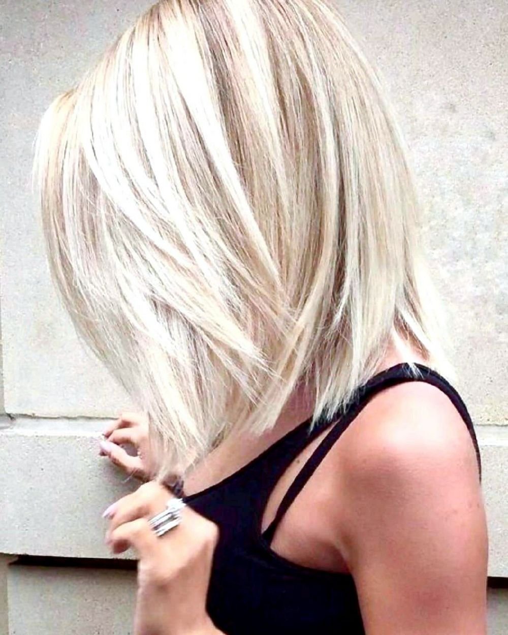 Лонг Боб блонд