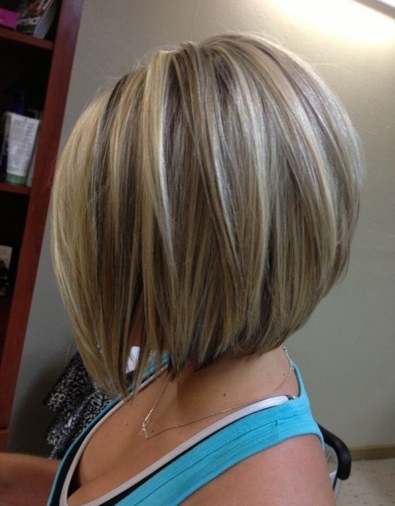 Мелирование на градуированное каре