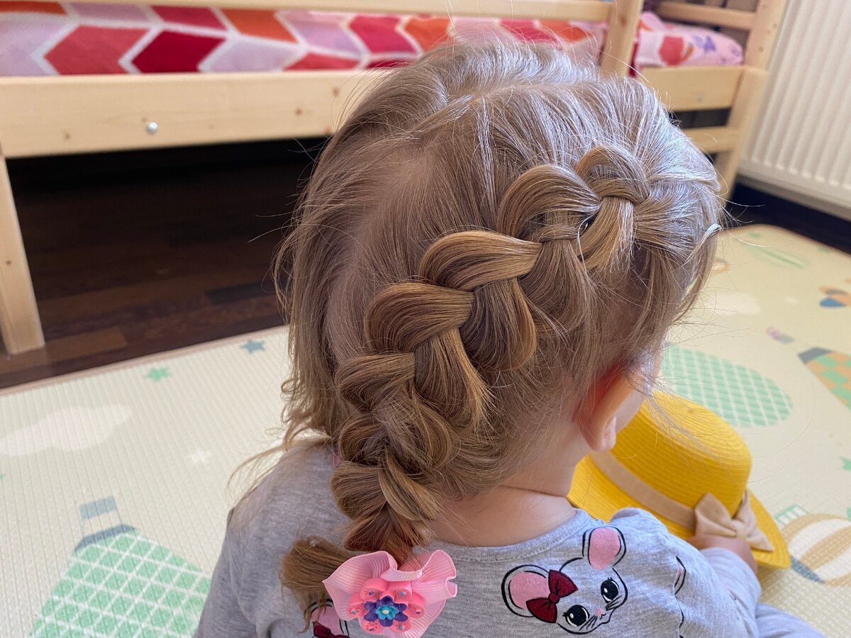 Прически в садик