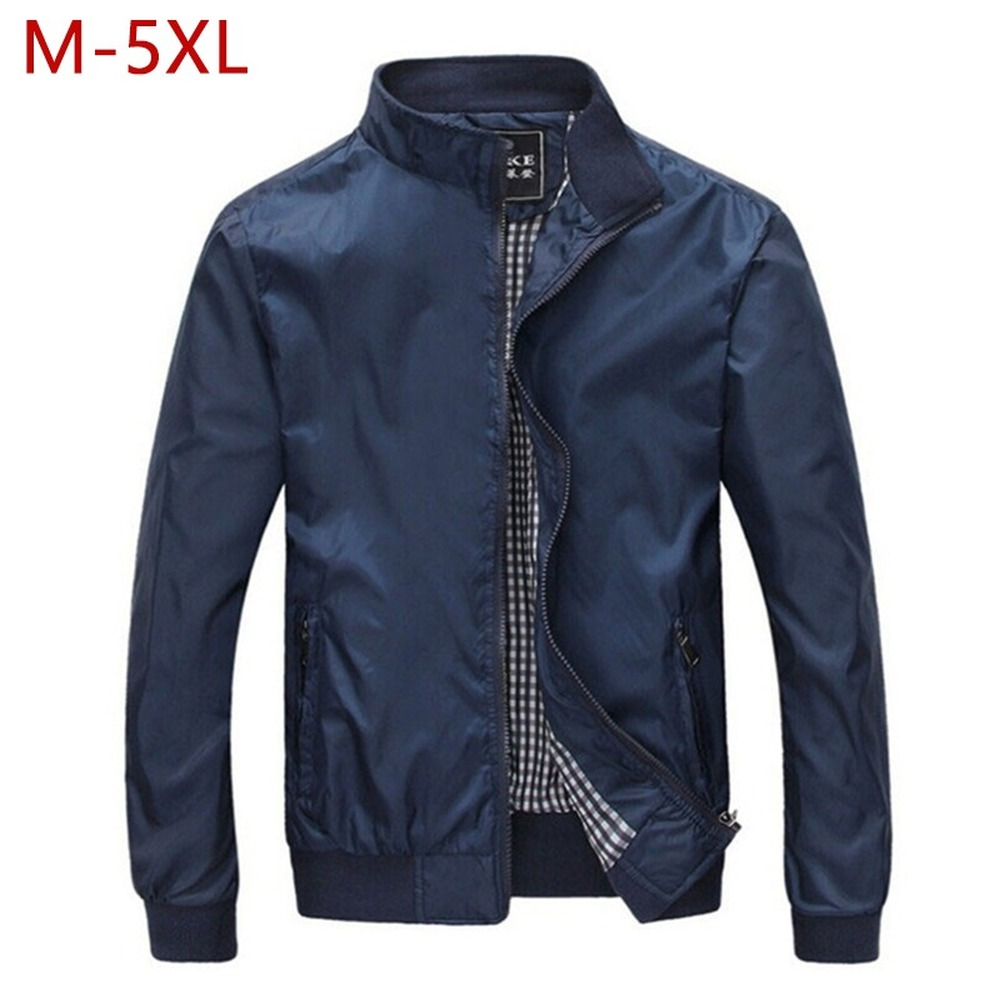 Liseaven 2022 Jacket men Fashion Casual Mens Jacket Sportswear Outdoor Bomber Top Coat Mens Jackets Coats Plus Size m- 5xl