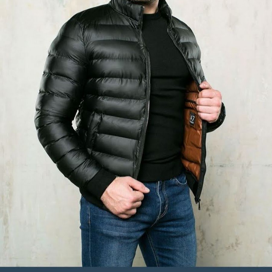 Пуховик мужской классика Армани