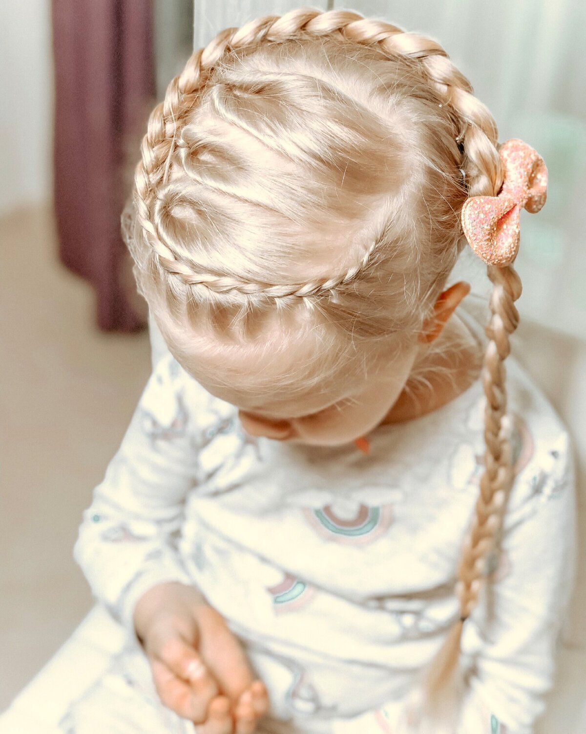 Детская прическа дракончик