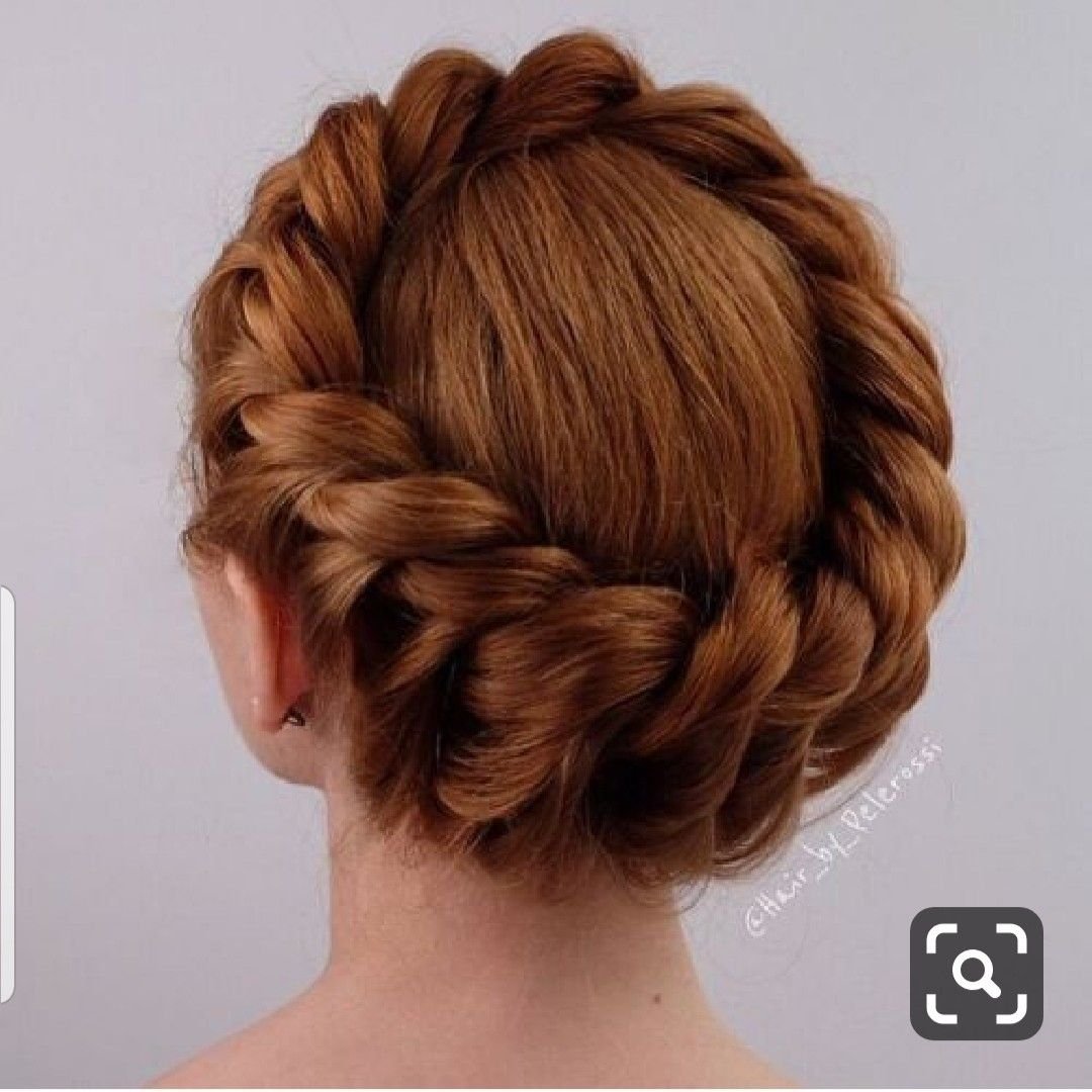 Прическа коса-венок для девочек