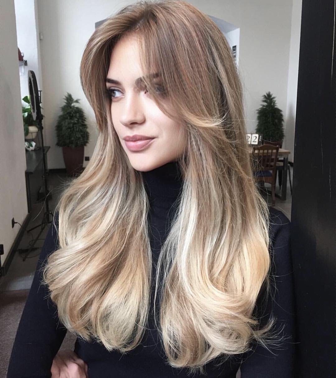 Мелирование балаяж