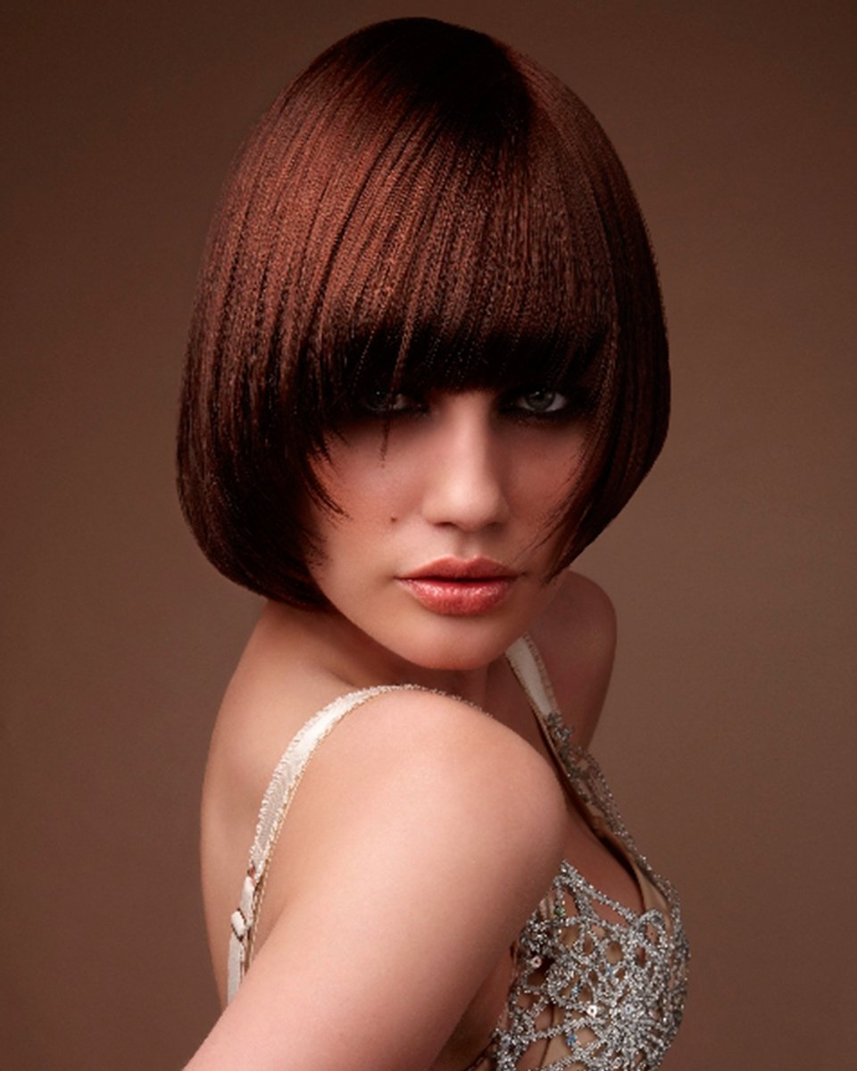 Стрижка паж Мирей Матье