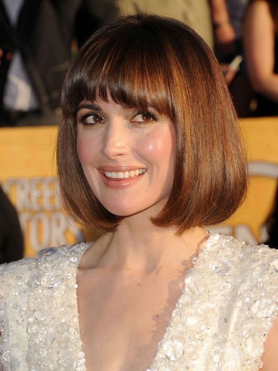 Стрижка паж Мирей Матье