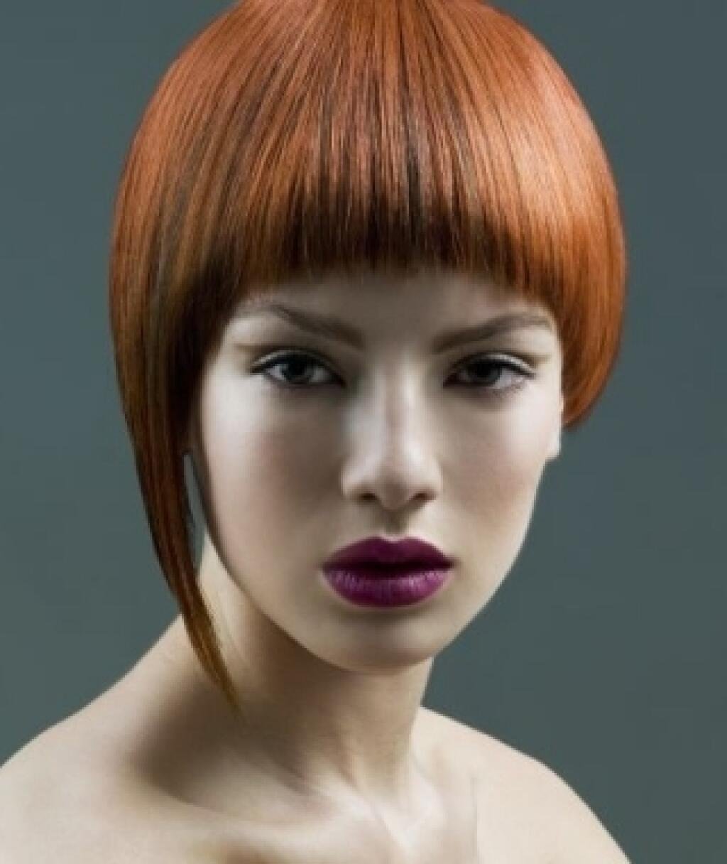 Технология стрижки челки