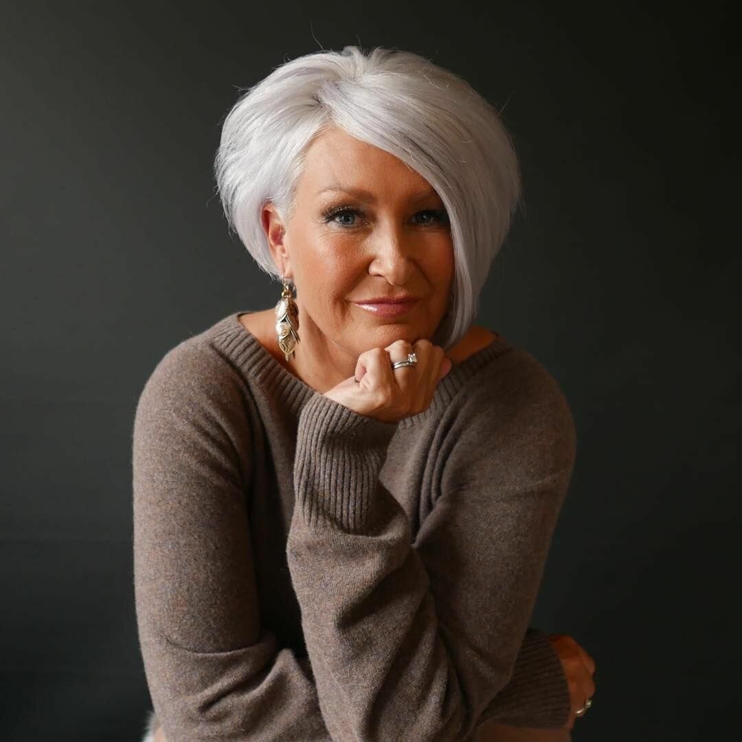 Стрижка сессон для женщин 50 лет на короткие волосы