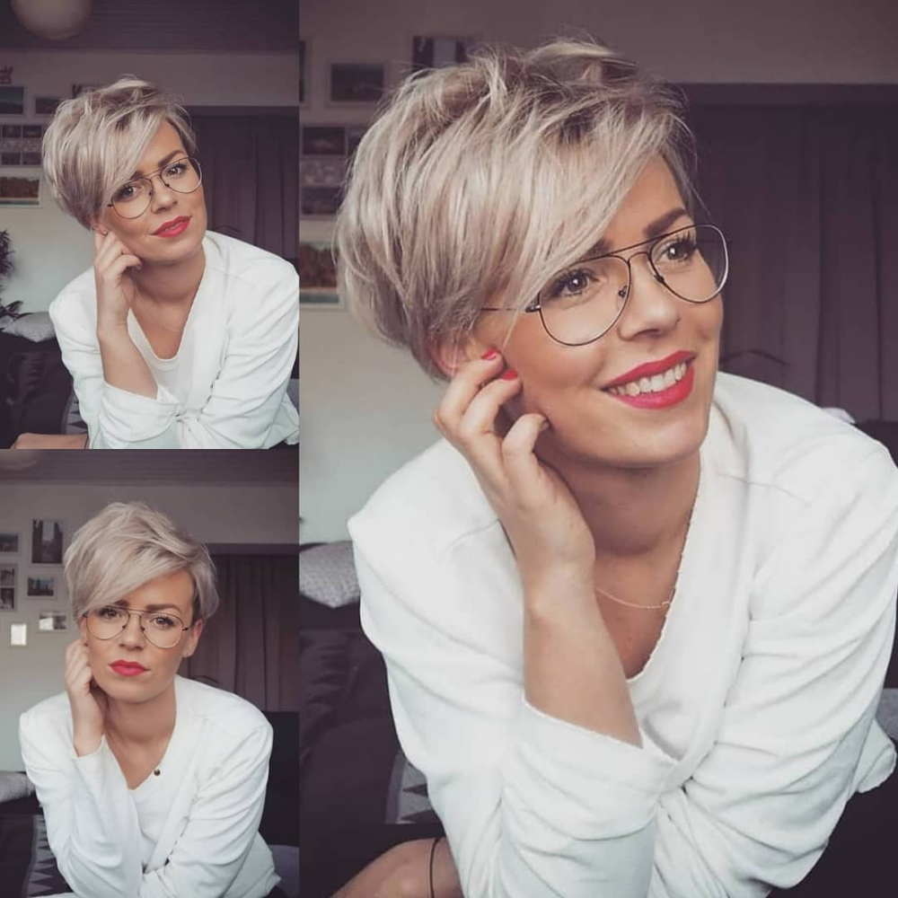 Стрижка Пикси-Боб на короткие волосы для женщин за 50