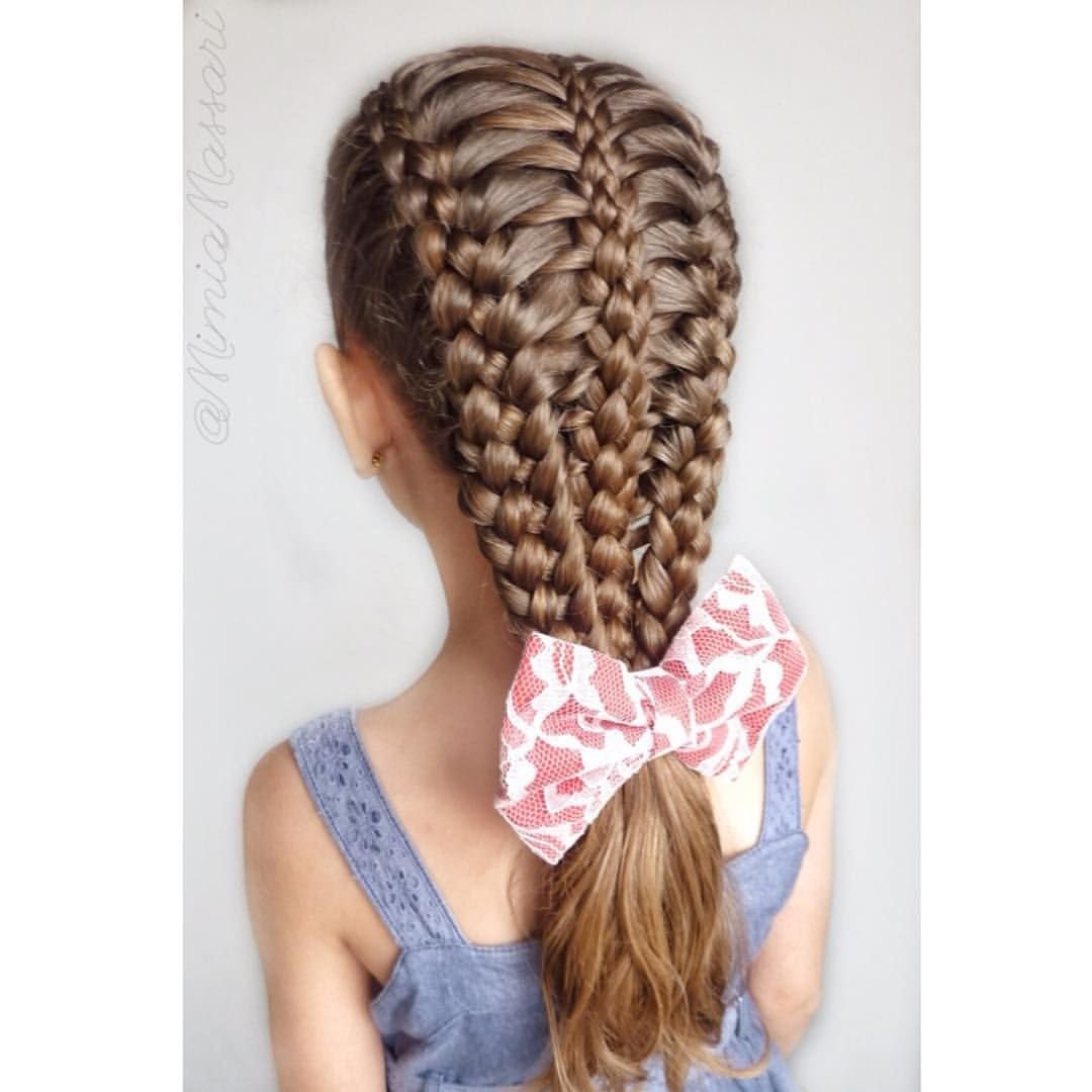 Косички для девочек 100