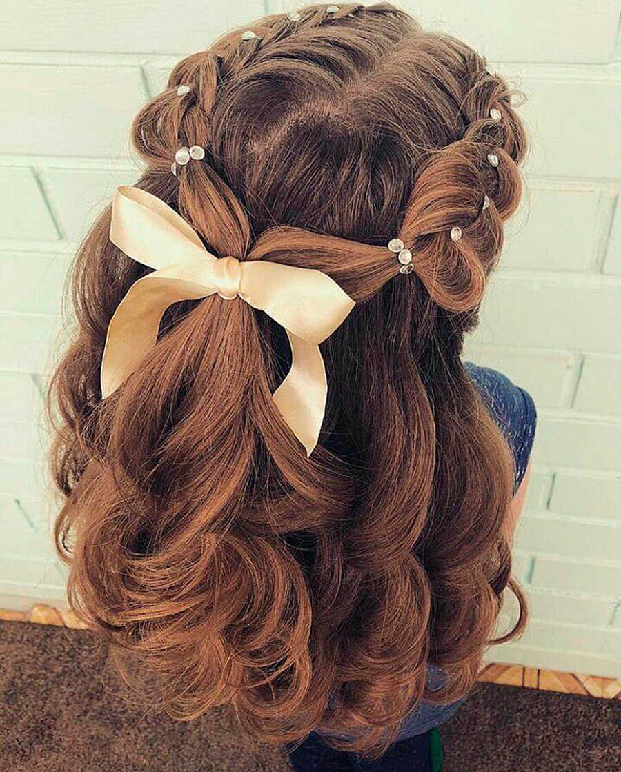 Красивые причёски для девочек