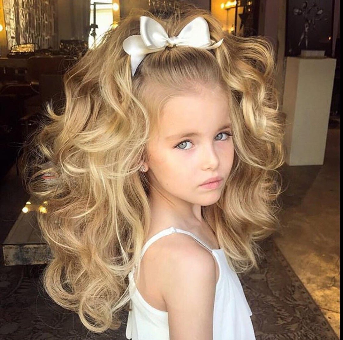 Детские причёски на длинные волосы