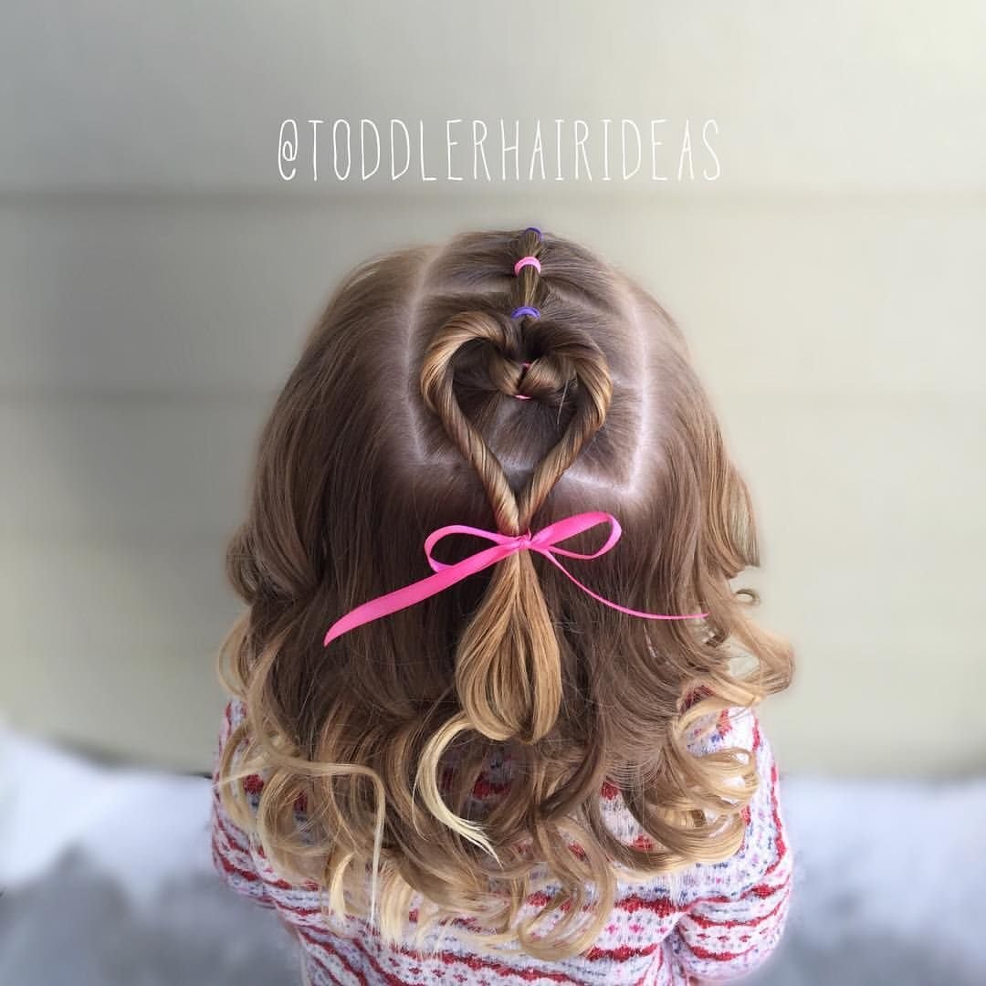 Прически маленькой девочке с резинками