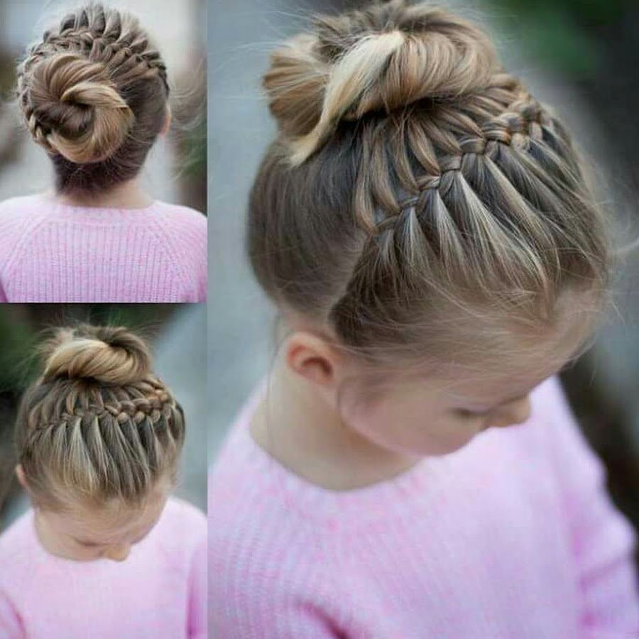 Детские повседневные прически в садик