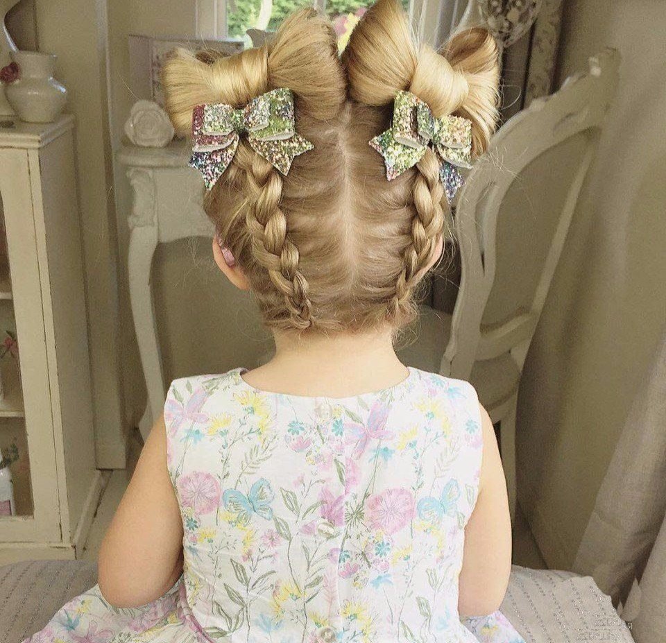 Детские прически на выпускной