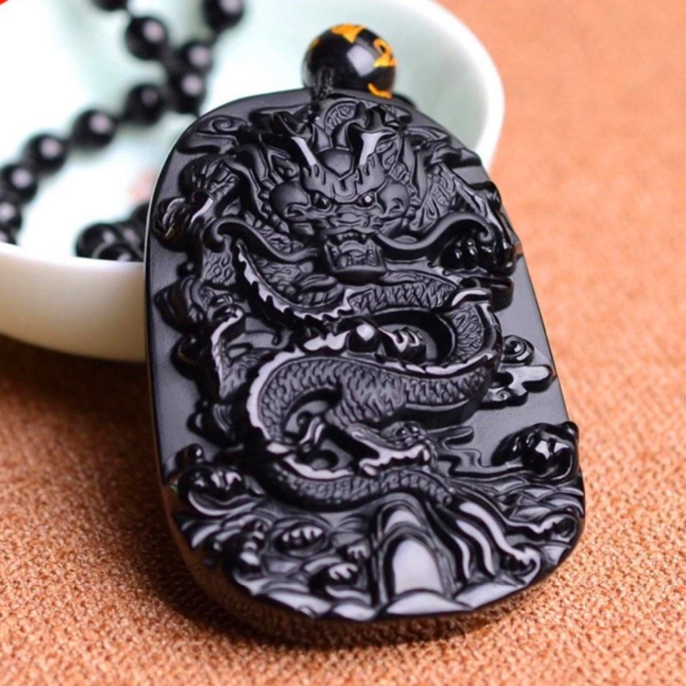 Кулон "черный дракон" pbd0001