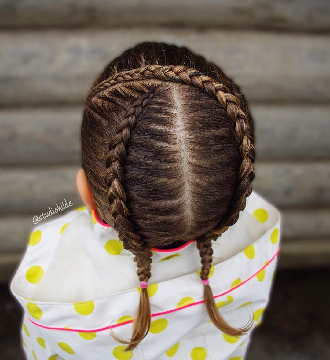 Косичка корзинка