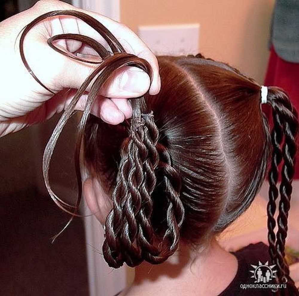 Детские прически для танцев