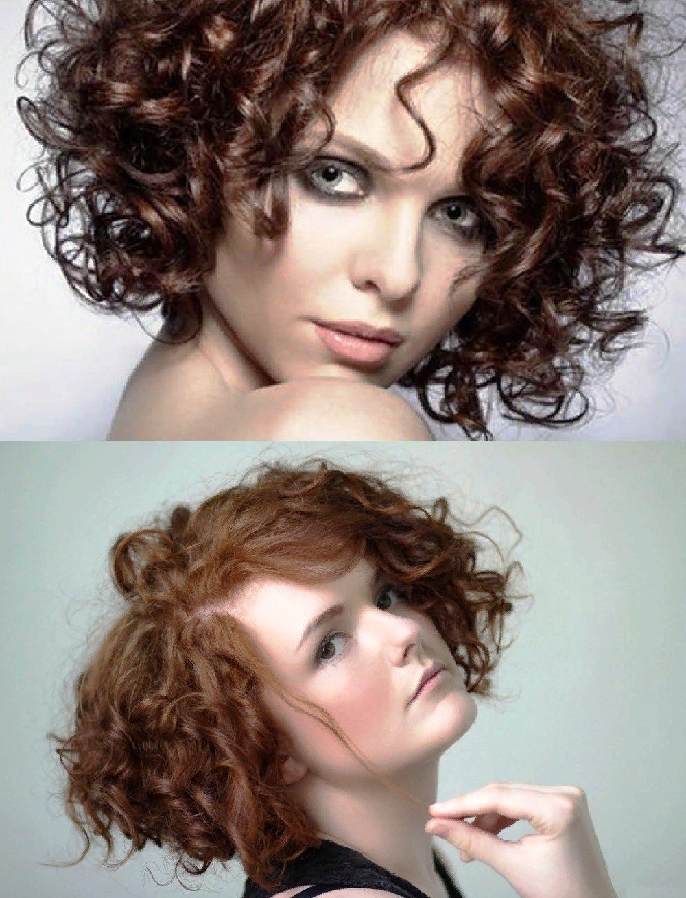 Прическа мокрая химия