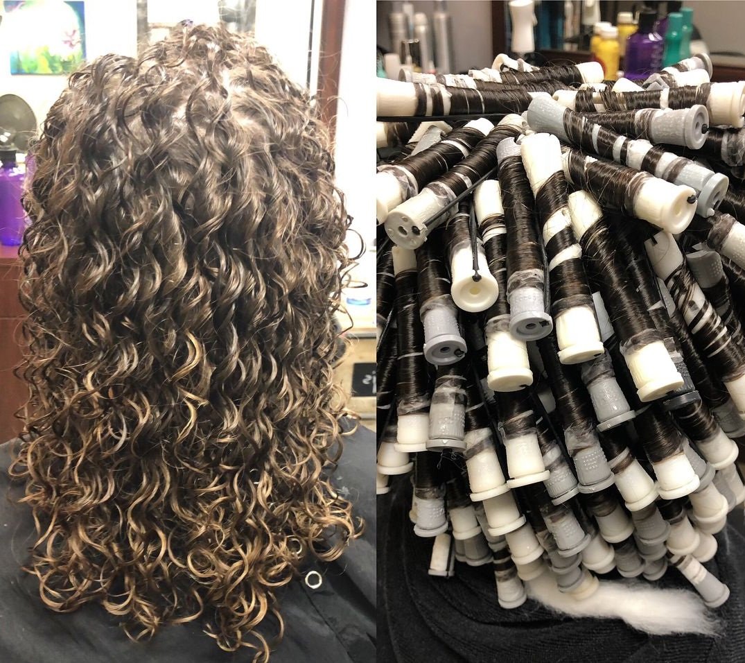 Фрисаж завивка