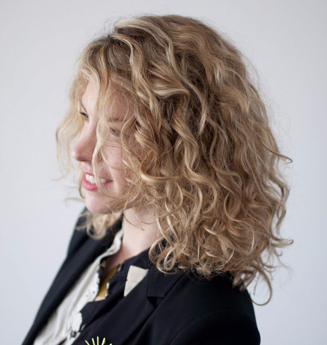 Пляжная завивка химическая