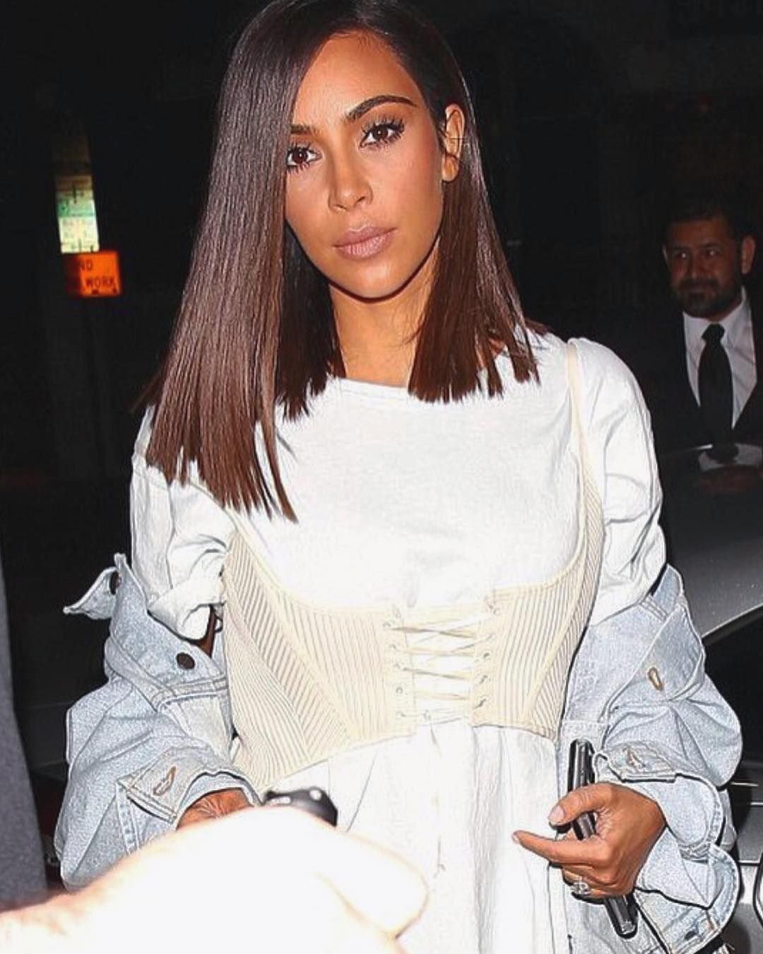 Оливия Палермо удлиненное каре