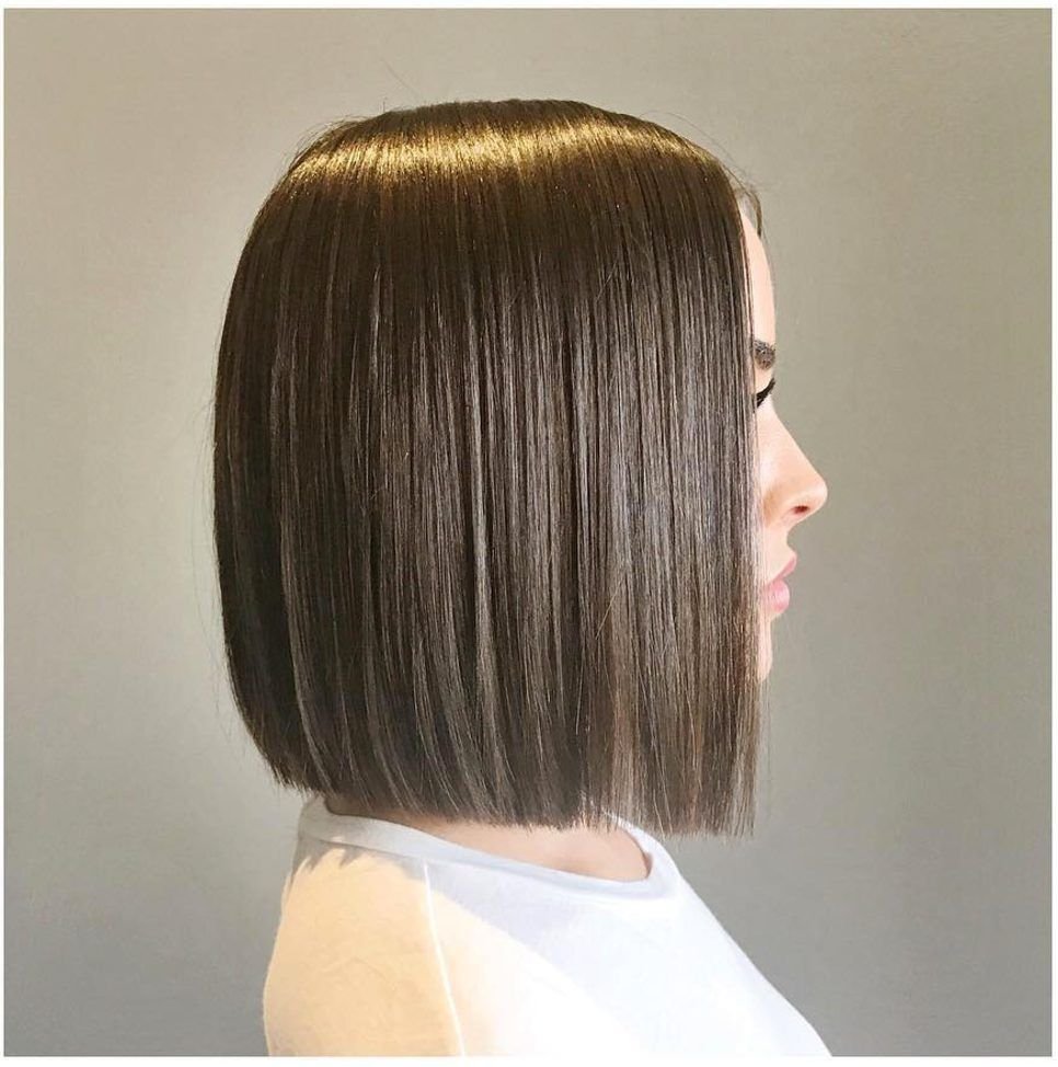 Ровные кончики волос на короткие волосы