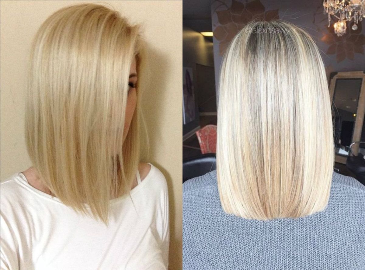 Стрижка ниже плеч