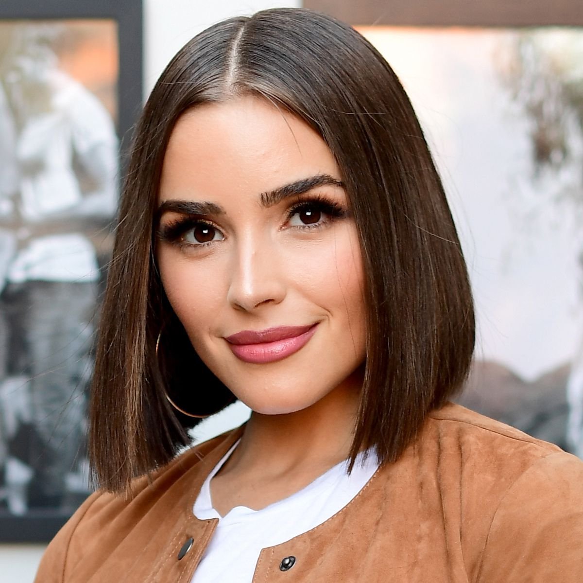 Прямая стрижка до плеч