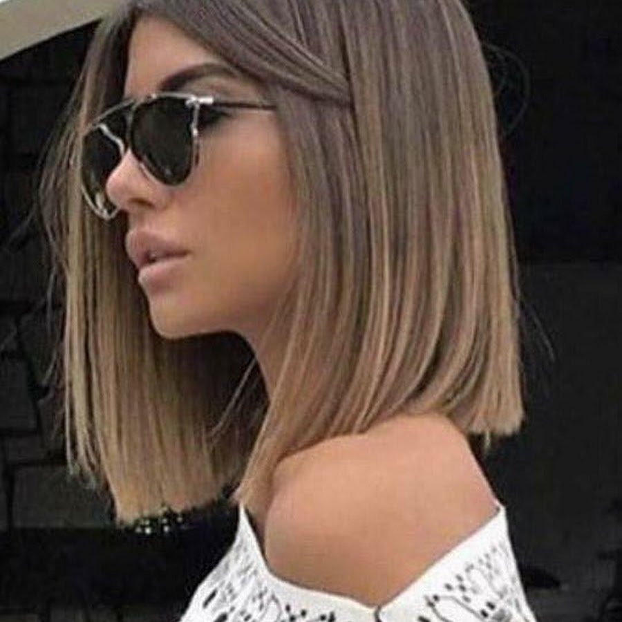 Стрижку прямые волосы н же рлеч