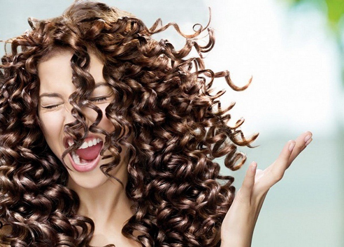 Химическая завивка волос в салоне