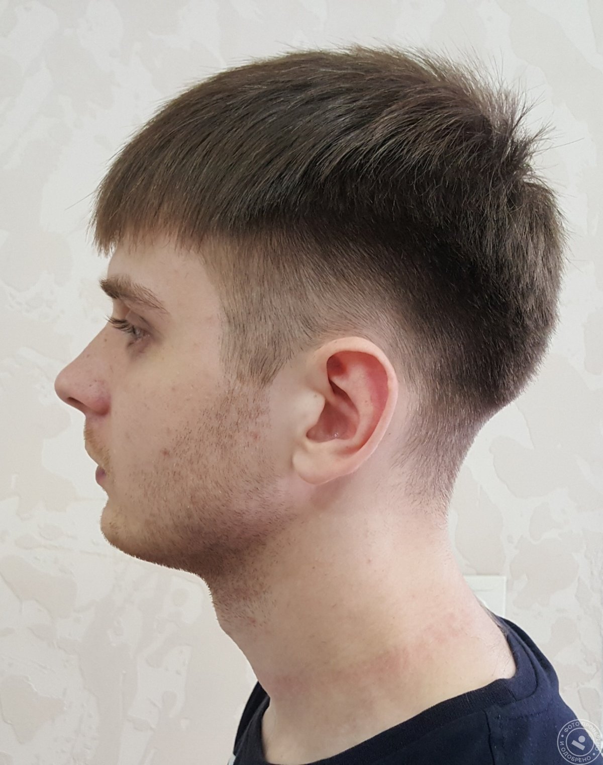 Прическа модельная теннис