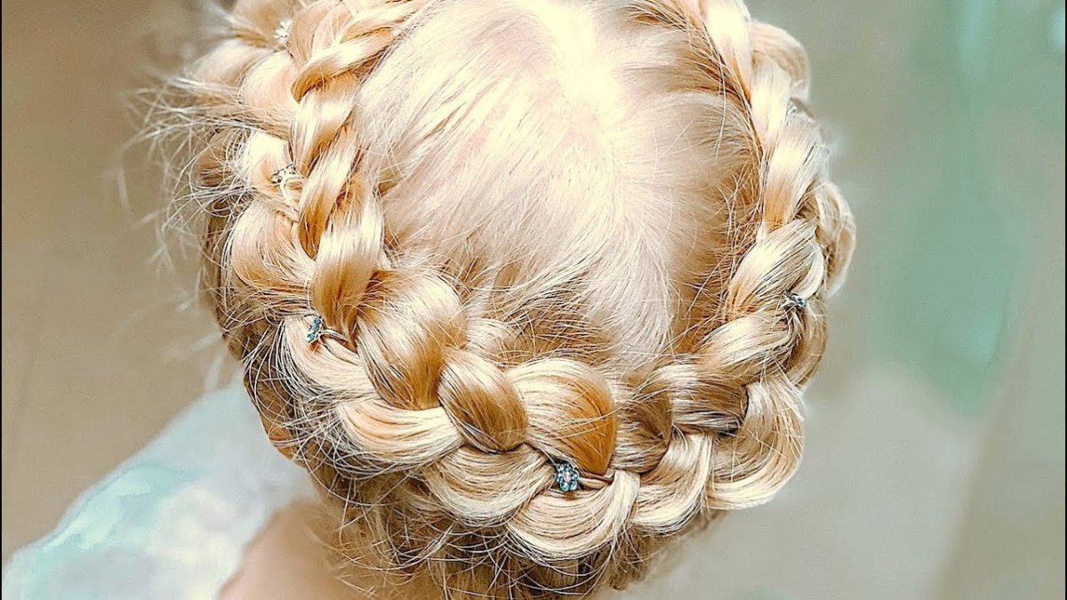 Школьные прически на длинные волосы