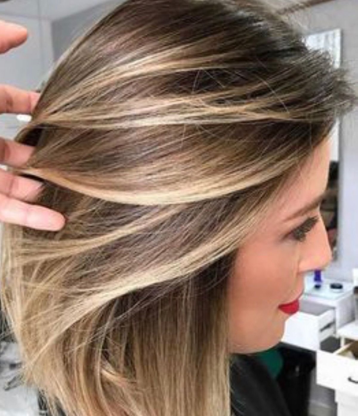 Пшеничный блонд колорирование