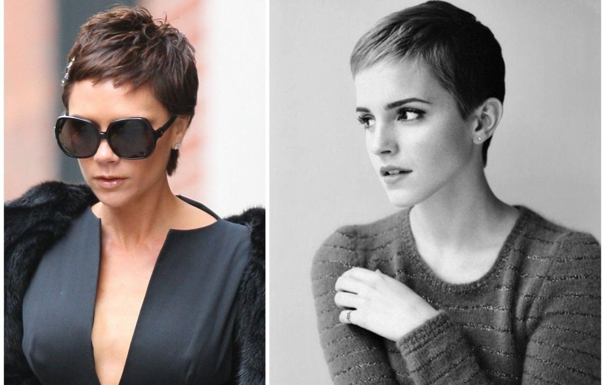 Короткие стрижки для плоского затылка женские