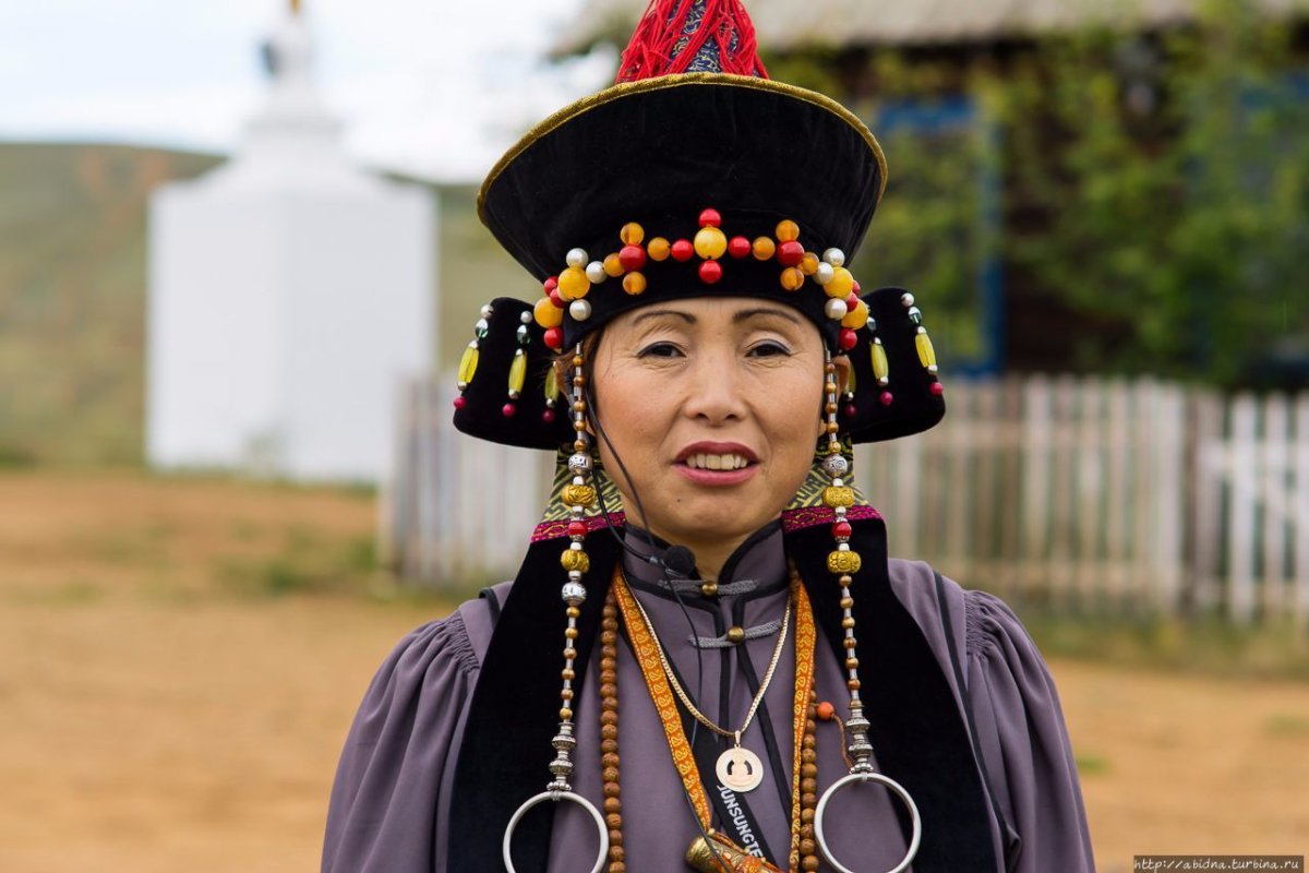 Бурятские прически
