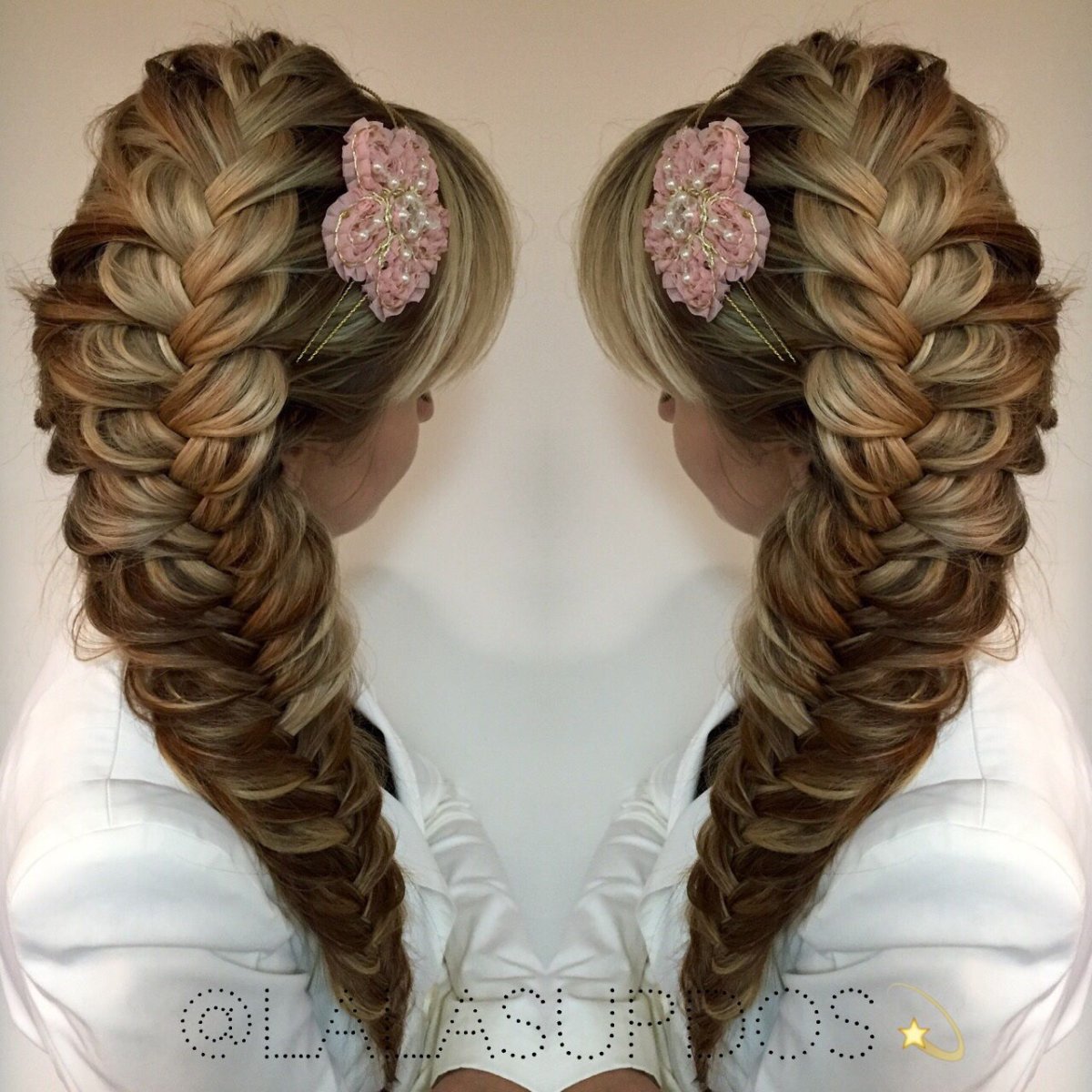 Причёски на выпускной объёмные косы