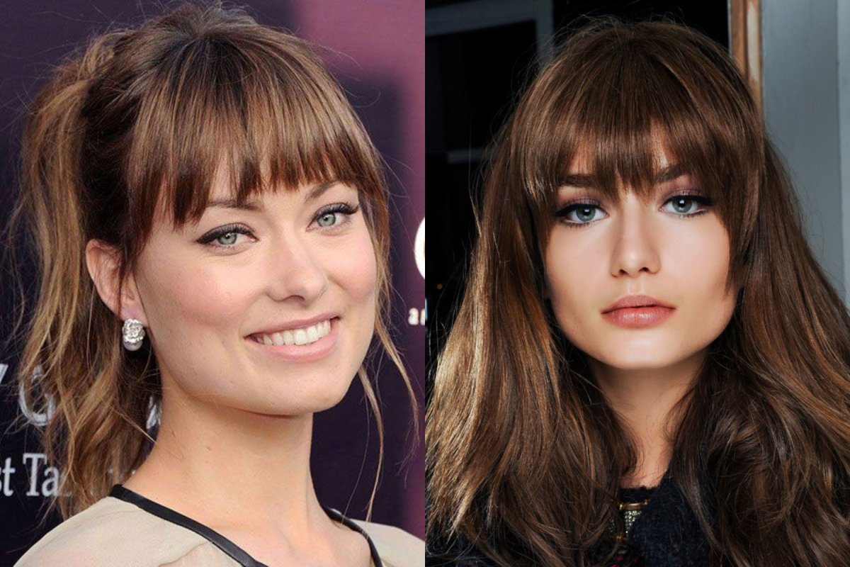 Рваная челка