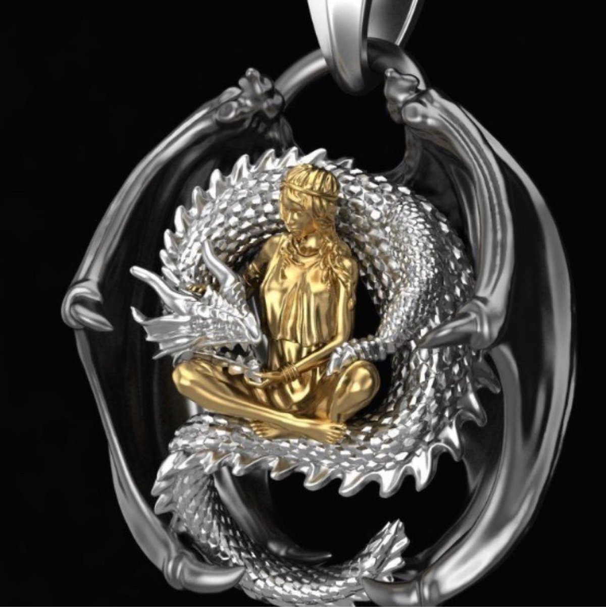 Медальон дракона