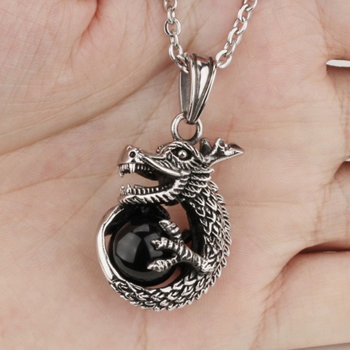 Подвеска из латуни "дракон"