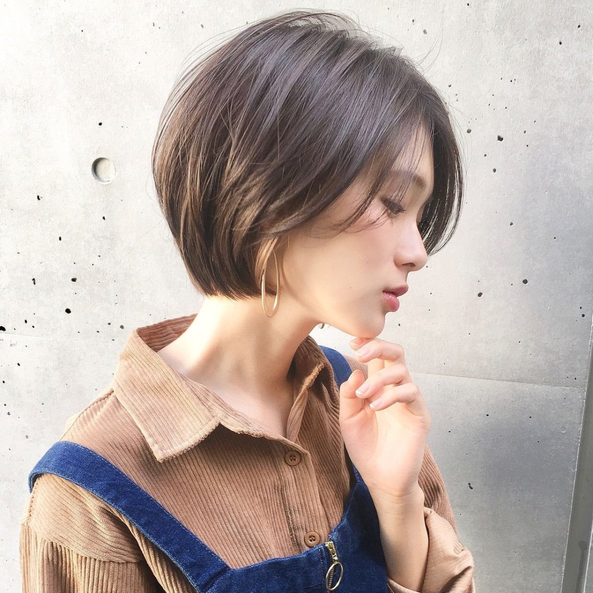 Удлиненное Пикси Томбой Корея