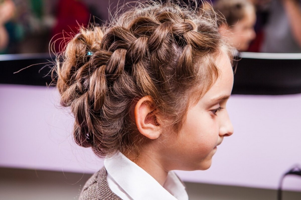 Прически гимнасток
