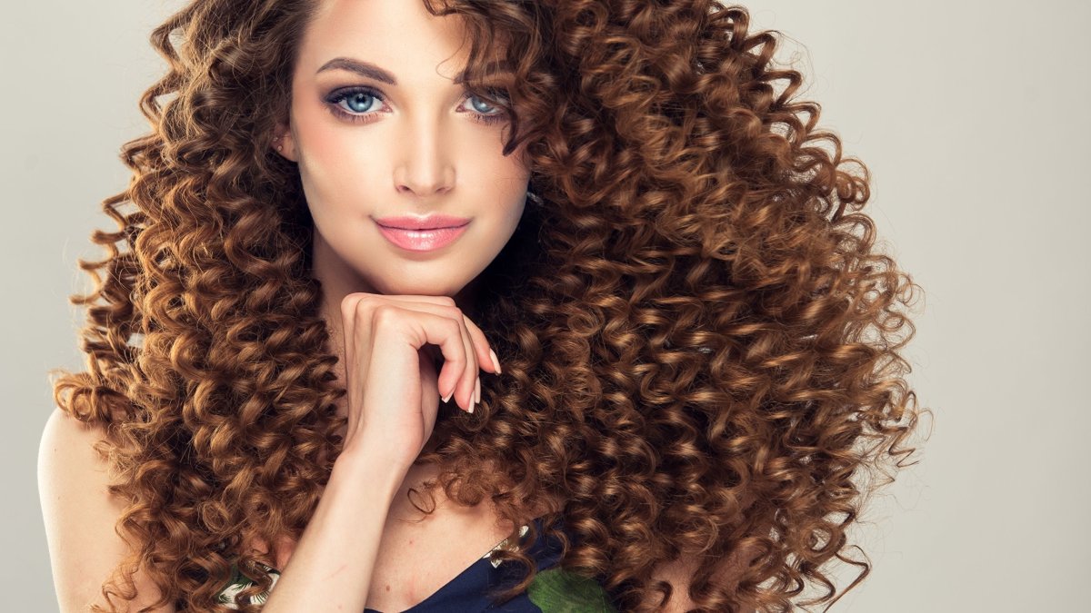 Афро кудри биозавивка