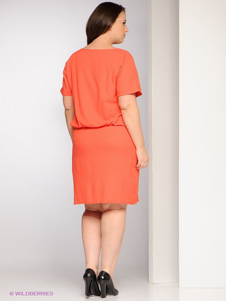 Летнее платье с заниженной талией